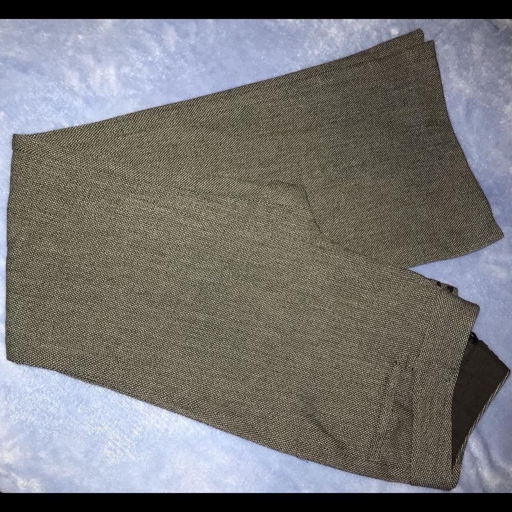 Express Columnist Gray (Black + White) Pants 4R EC